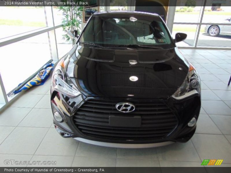 Ultra Black / Black 2014 Hyundai Veloster Turbo