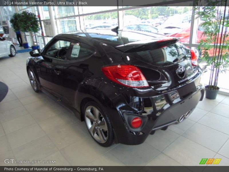 Ultra Black / Black 2014 Hyundai Veloster Turbo