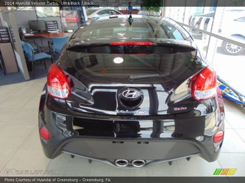 Ultra Black / Black 2014 Hyundai Veloster Turbo