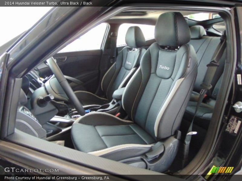 Ultra Black / Black 2014 Hyundai Veloster Turbo
