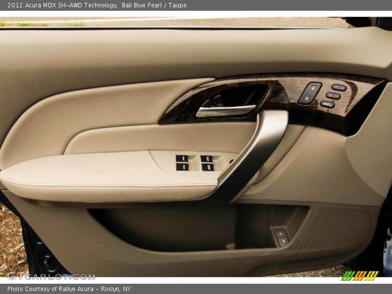 Bali Blue Pearl / Taupe 2012 Acura MDX SH-AWD Technology