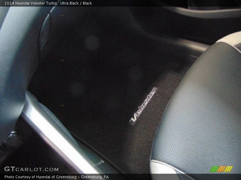 Ultra Black / Black 2014 Hyundai Veloster Turbo