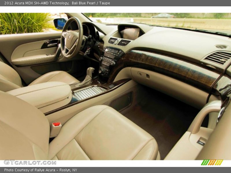 Bali Blue Pearl / Taupe 2012 Acura MDX SH-AWD Technology