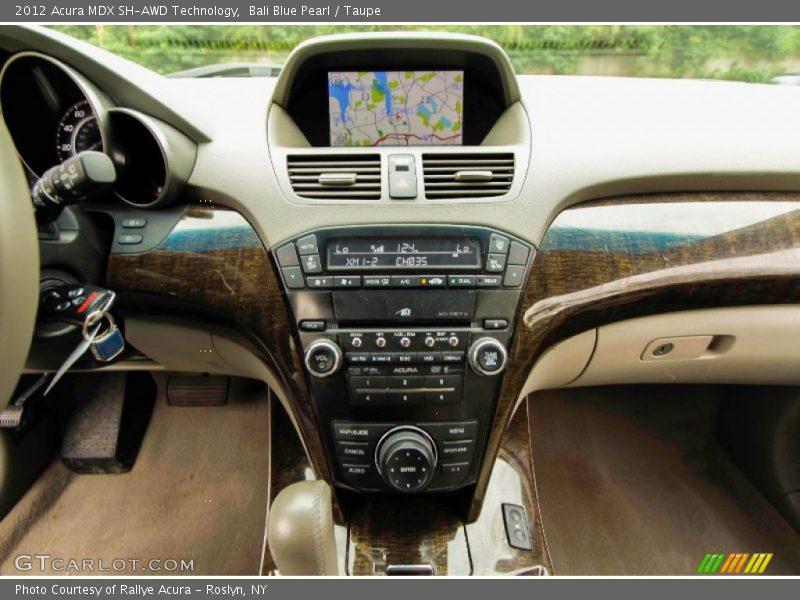 Bali Blue Pearl / Taupe 2012 Acura MDX SH-AWD Technology