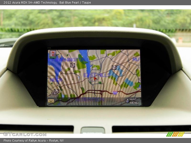 Bali Blue Pearl / Taupe 2012 Acura MDX SH-AWD Technology