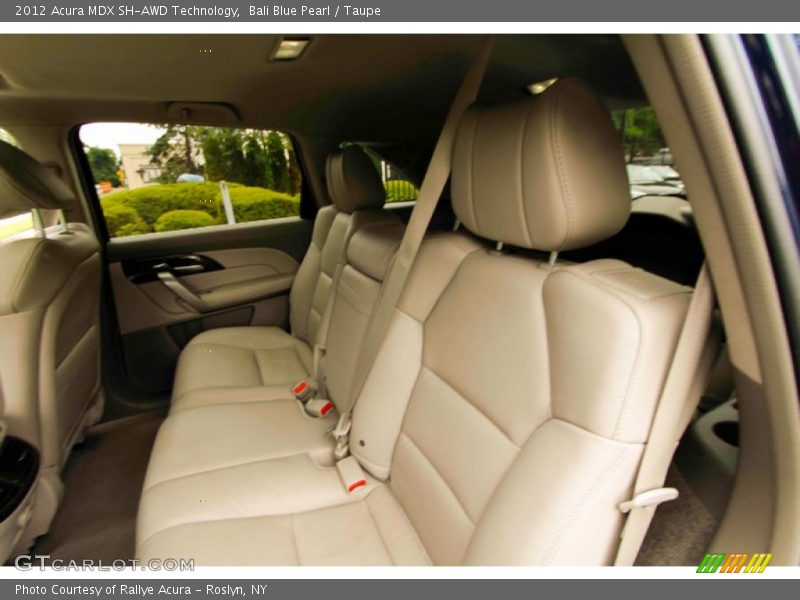 Bali Blue Pearl / Taupe 2012 Acura MDX SH-AWD Technology