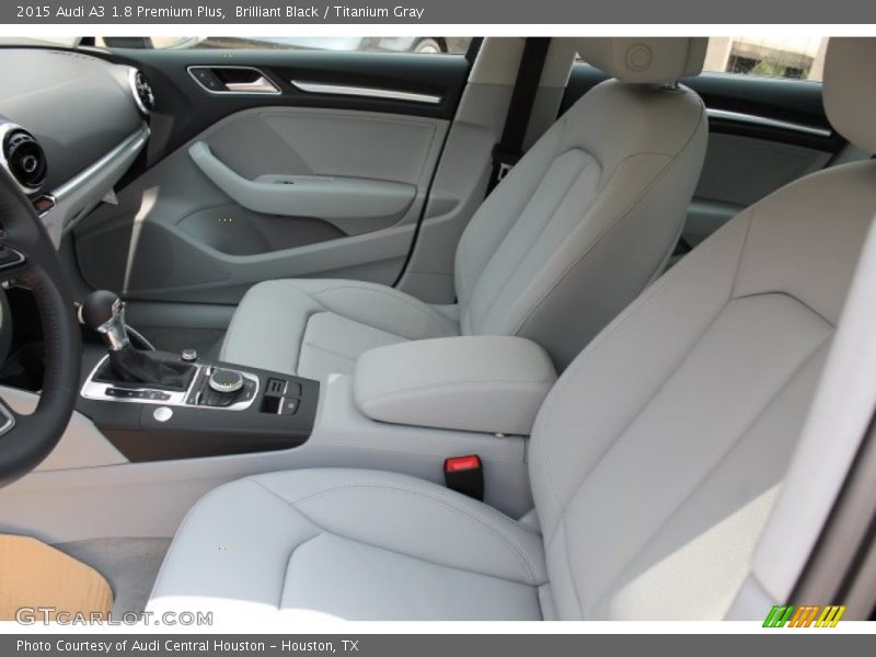 Brilliant Black / Titanium Gray 2015 Audi A3 1.8 Premium Plus