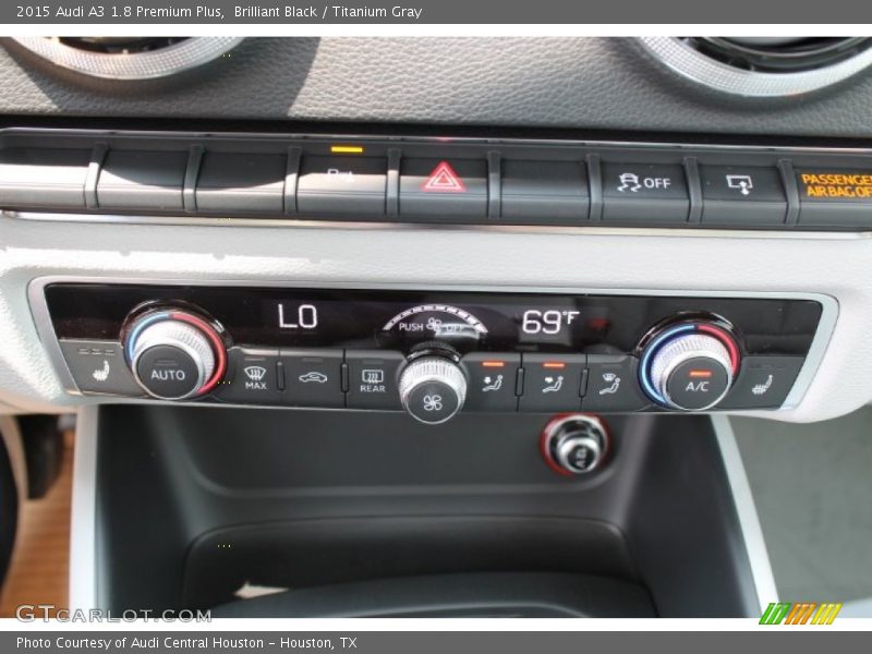 Brilliant Black / Titanium Gray 2015 Audi A3 1.8 Premium Plus