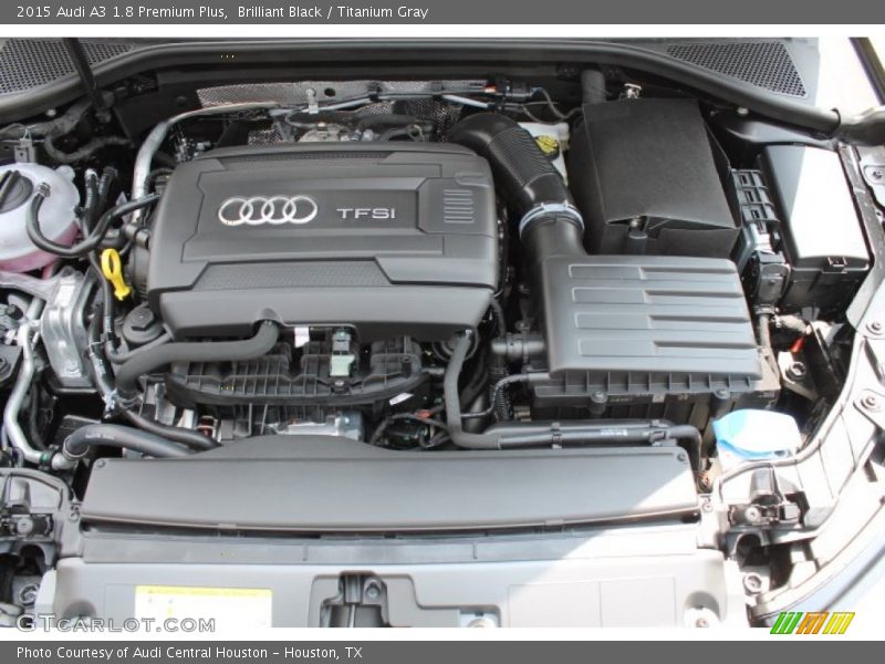 Brilliant Black / Titanium Gray 2015 Audi A3 1.8 Premium Plus