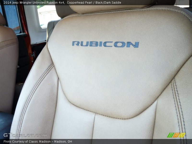 Copperhead Pearl / Black/Dark Saddle 2014 Jeep Wrangler Unlimited Rubicon 4x4