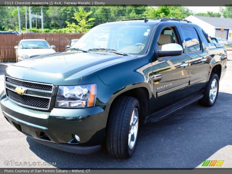 Fairway Metallic / Ebony 2013 Chevrolet Avalanche LS 4x4
