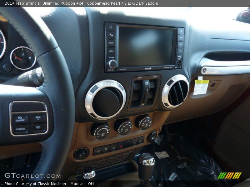 Copperhead Pearl / Black/Dark Saddle 2014 Jeep Wrangler Unlimited Rubicon 4x4