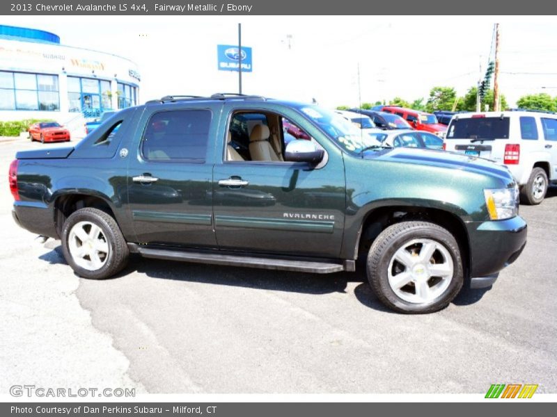 Fairway Metallic / Ebony 2013 Chevrolet Avalanche LS 4x4