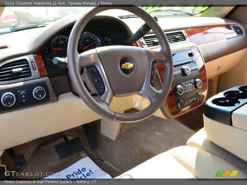 Fairway Metallic / Ebony 2013 Chevrolet Avalanche LS 4x4