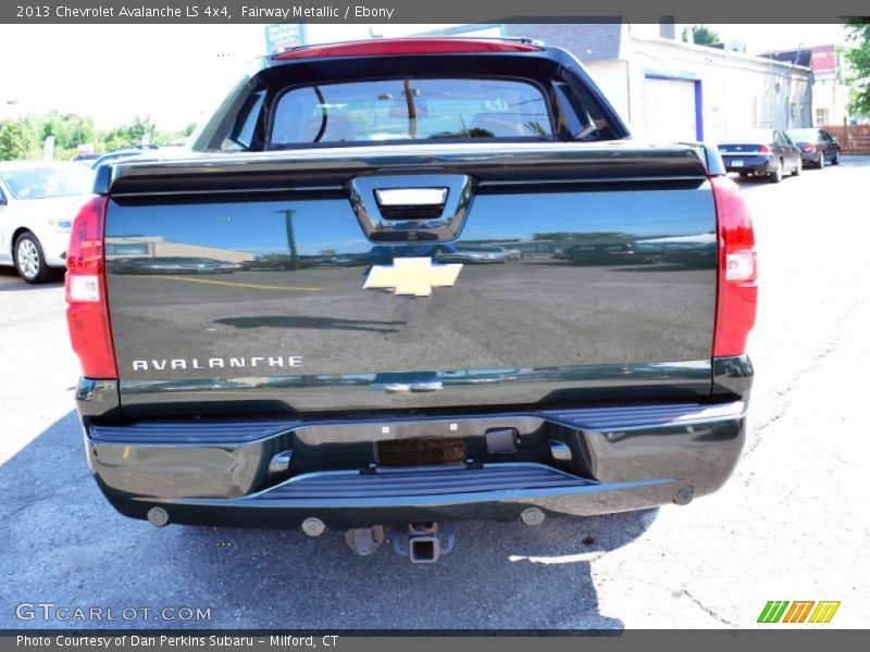 Fairway Metallic / Ebony 2013 Chevrolet Avalanche LS 4x4