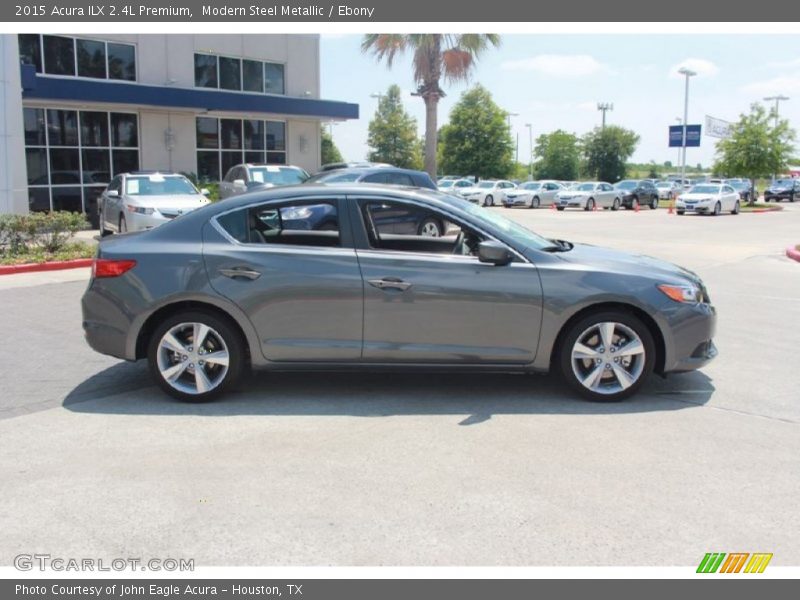 Modern Steel Metallic / Ebony 2015 Acura ILX 2.4L Premium