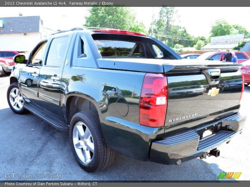 Fairway Metallic / Ebony 2013 Chevrolet Avalanche LS 4x4