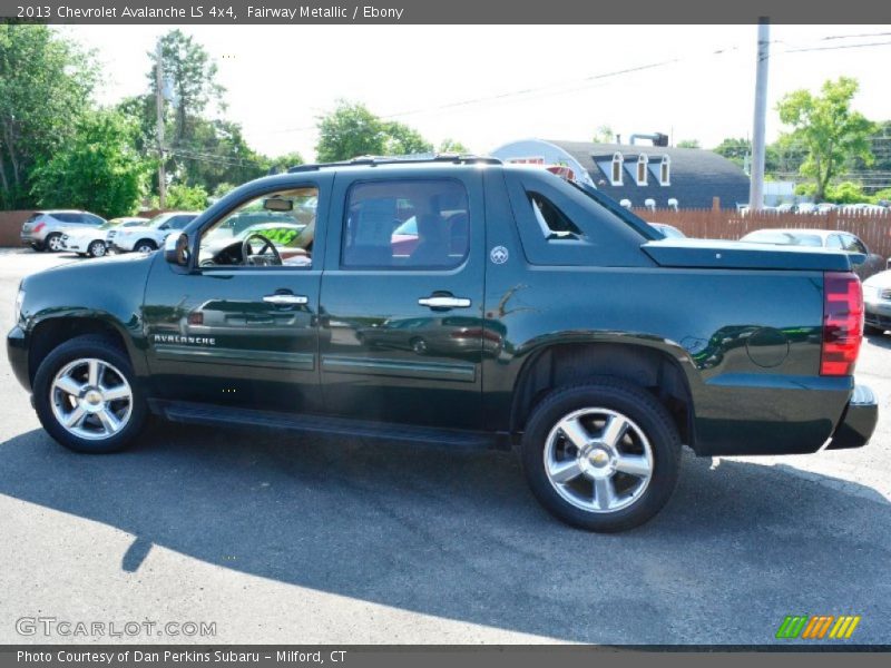 Fairway Metallic / Ebony 2013 Chevrolet Avalanche LS 4x4