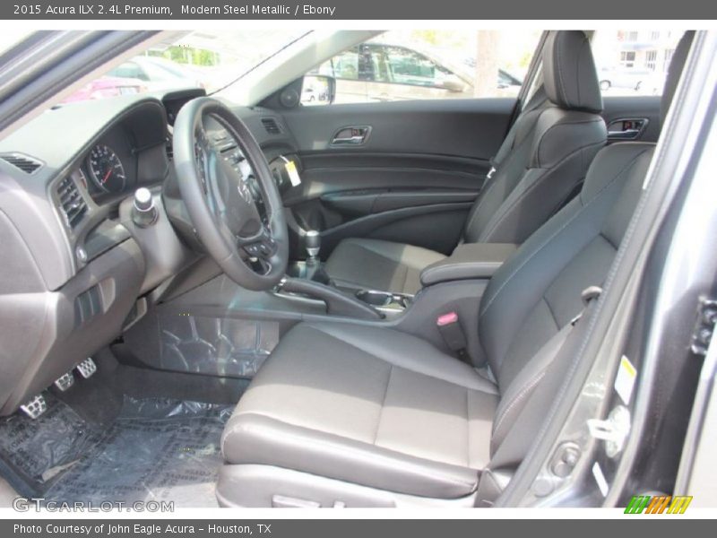 Front Seat of 2015 ILX 2.4L Premium