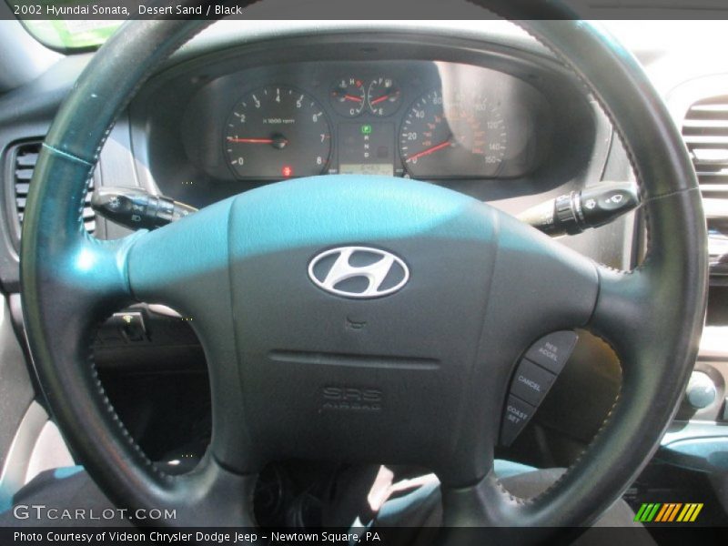 Desert Sand / Black 2002 Hyundai Sonata