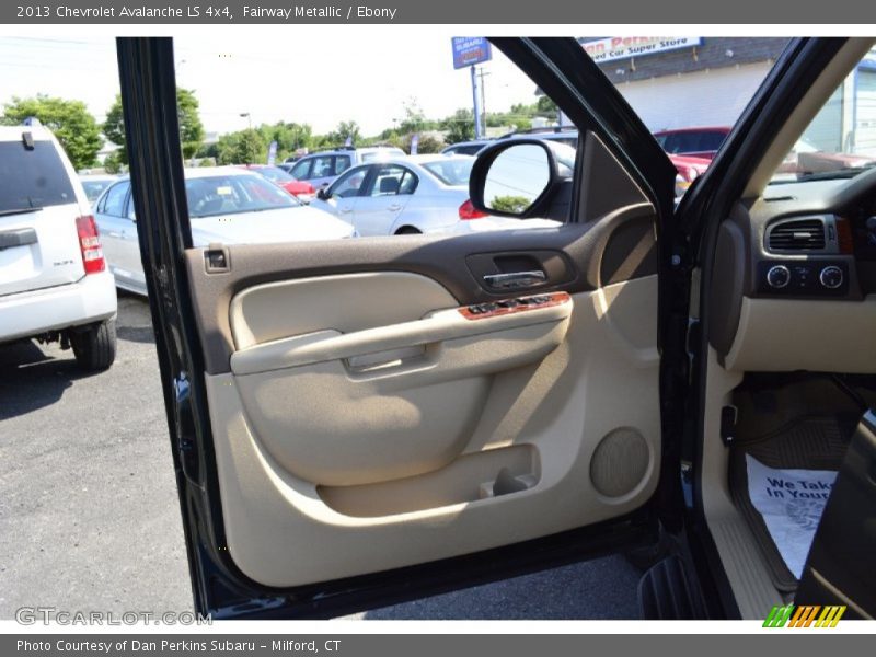 Fairway Metallic / Ebony 2013 Chevrolet Avalanche LS 4x4