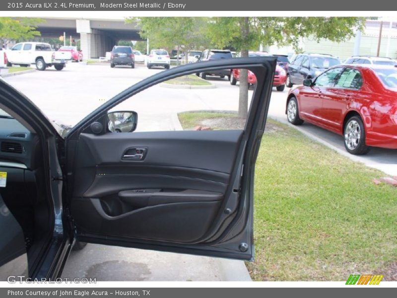 Modern Steel Metallic / Ebony 2015 Acura ILX 2.4L Premium