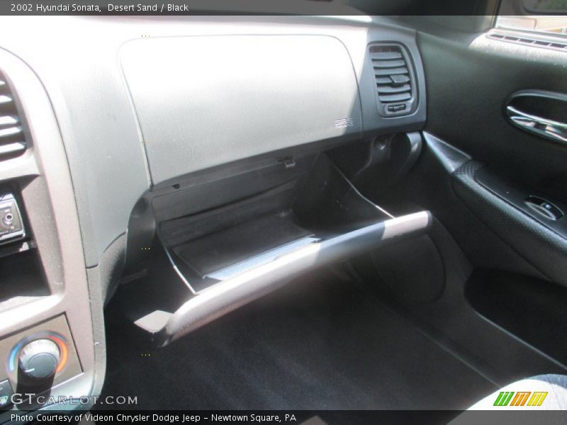 Desert Sand / Black 2002 Hyundai Sonata