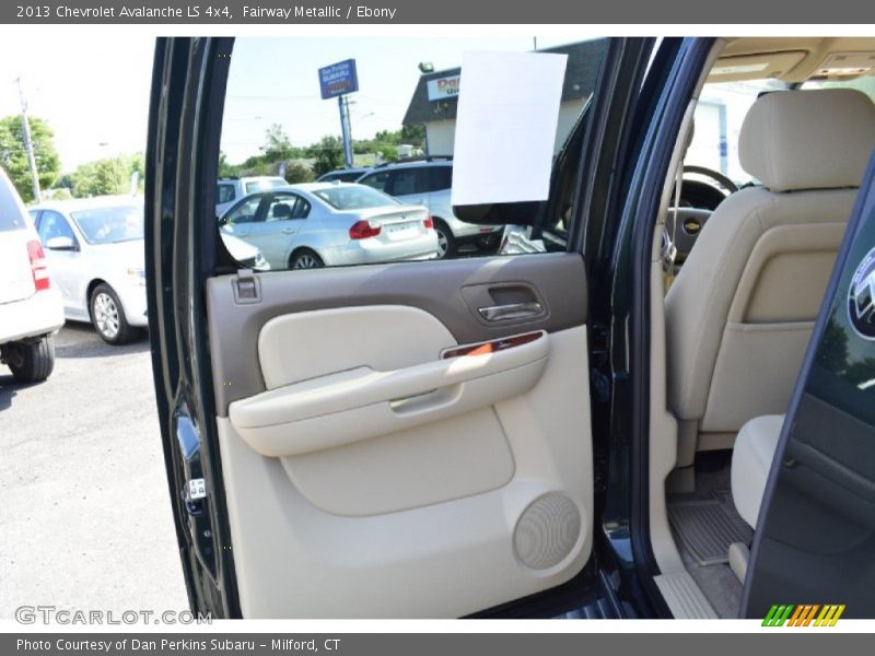 Fairway Metallic / Ebony 2013 Chevrolet Avalanche LS 4x4