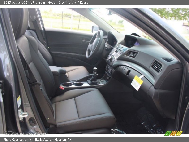 Modern Steel Metallic / Ebony 2015 Acura ILX 2.4L Premium