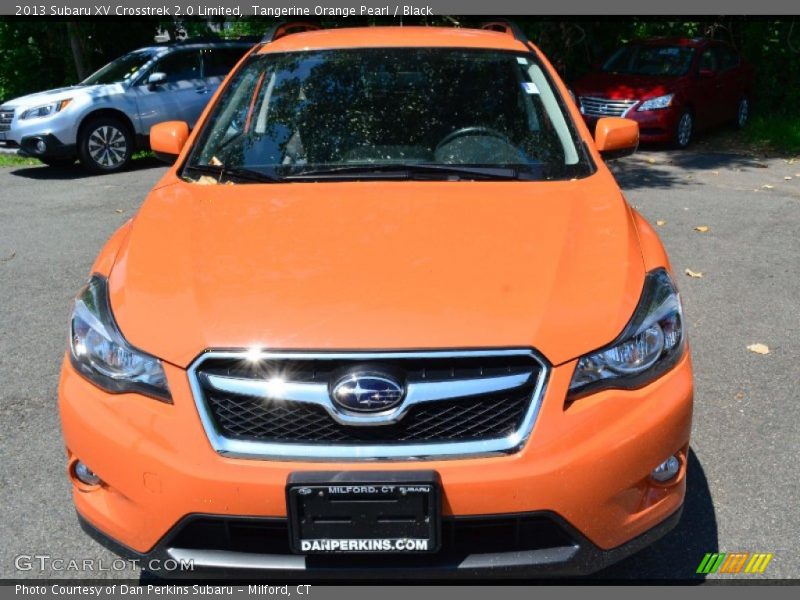 Tangerine Orange Pearl / Black 2013 Subaru XV Crosstrek 2.0 Limited