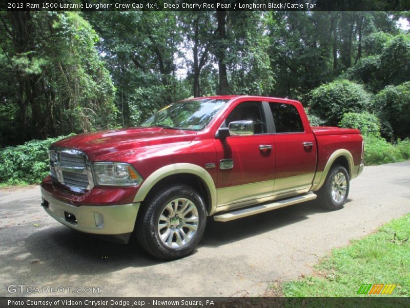 Front 3/4 View of 2013 1500 Laramie Longhorn Crew Cab 4x4