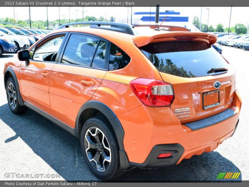 Tangerine Orange Pearl / Black 2013 Subaru XV Crosstrek 2.0 Limited