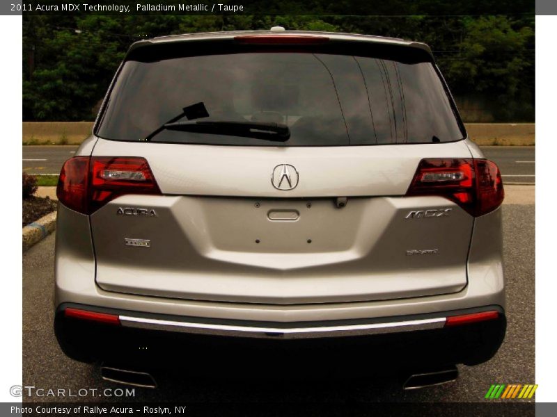 Palladium Metallic / Taupe 2011 Acura MDX Technology