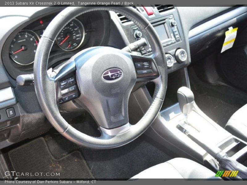 Tangerine Orange Pearl / Black 2013 Subaru XV Crosstrek 2.0 Limited