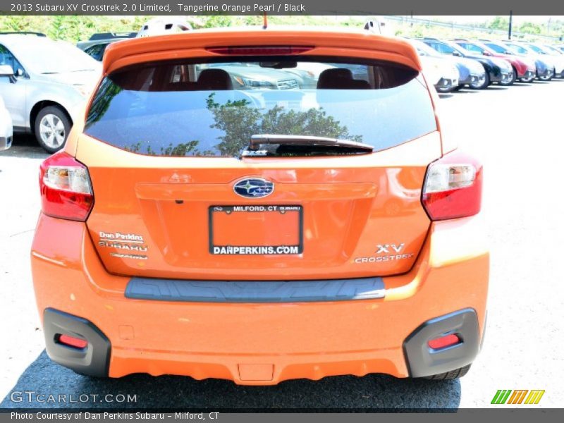 Tangerine Orange Pearl / Black 2013 Subaru XV Crosstrek 2.0 Limited