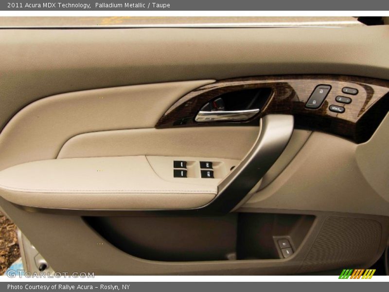 Palladium Metallic / Taupe 2011 Acura MDX Technology