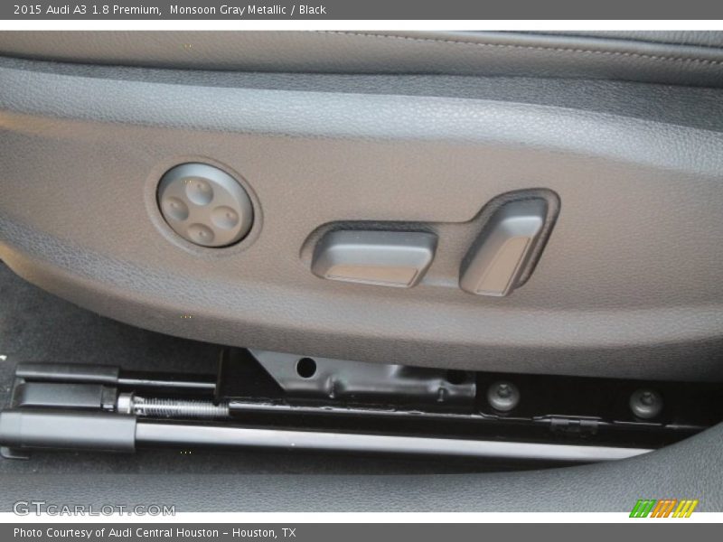 Monsoon Gray Metallic / Black 2015 Audi A3 1.8 Premium