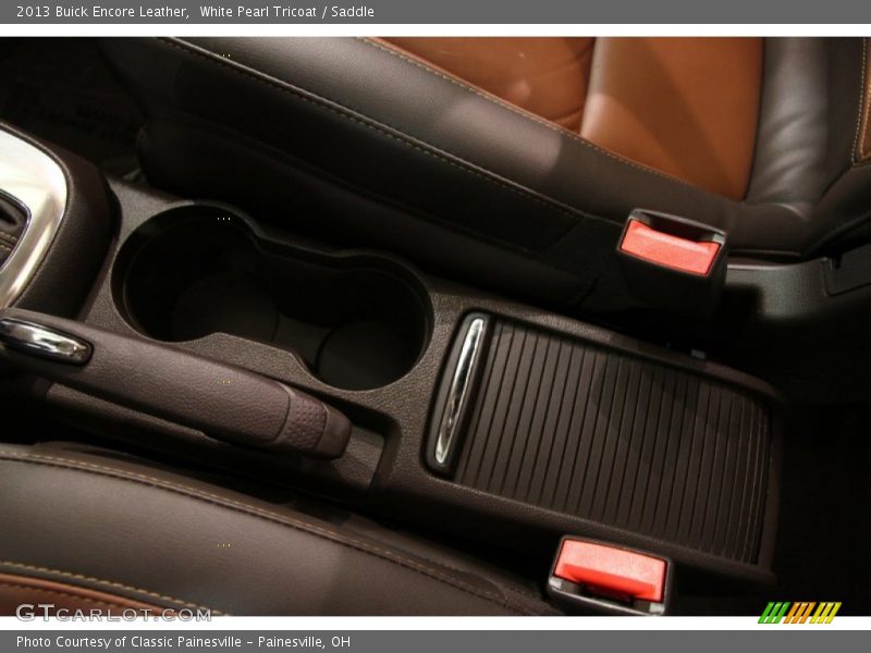 White Pearl Tricoat / Saddle 2013 Buick Encore Leather