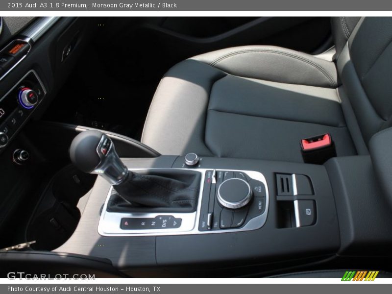 Monsoon Gray Metallic / Black 2015 Audi A3 1.8 Premium