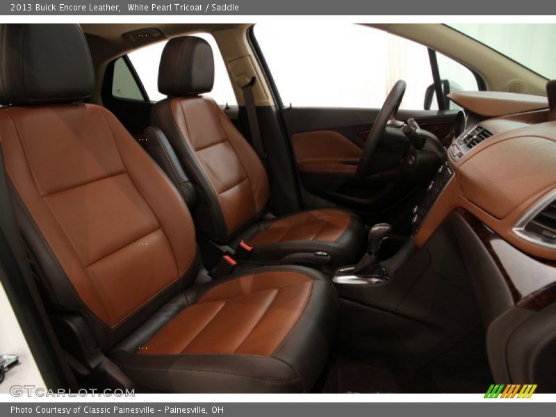 White Pearl Tricoat / Saddle 2013 Buick Encore Leather