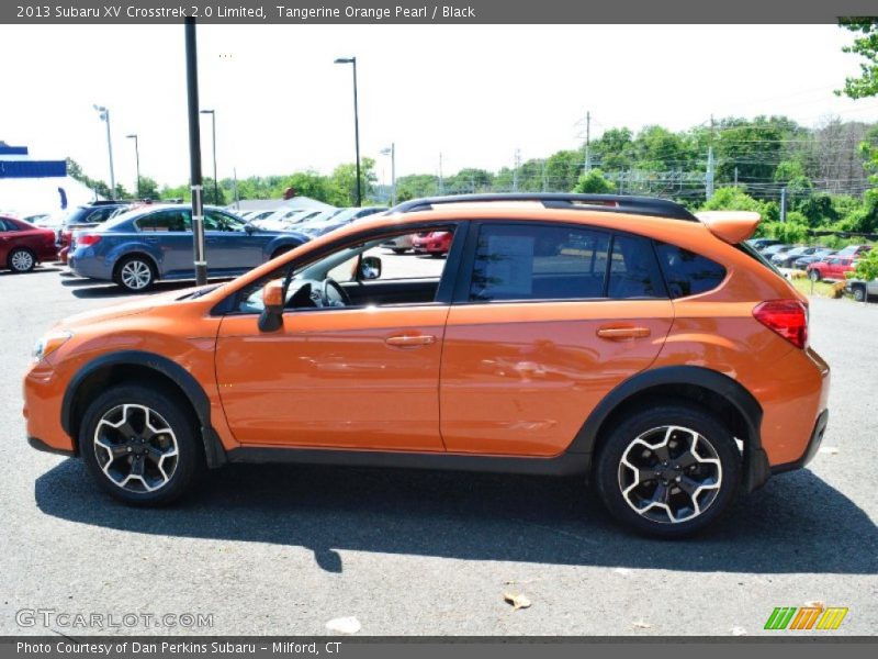 Tangerine Orange Pearl / Black 2013 Subaru XV Crosstrek 2.0 Limited