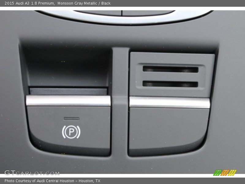Monsoon Gray Metallic / Black 2015 Audi A3 1.8 Premium