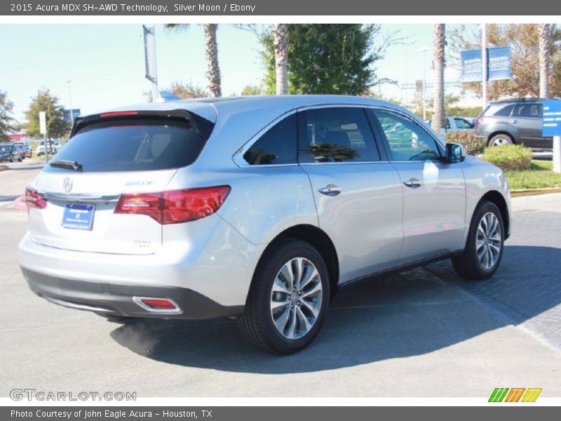 Silver Moon / Ebony 2015 Acura MDX SH-AWD Technology