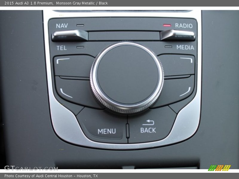 Monsoon Gray Metallic / Black 2015 Audi A3 1.8 Premium