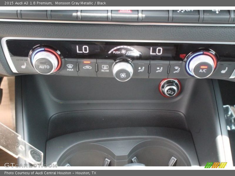 Monsoon Gray Metallic / Black 2015 Audi A3 1.8 Premium