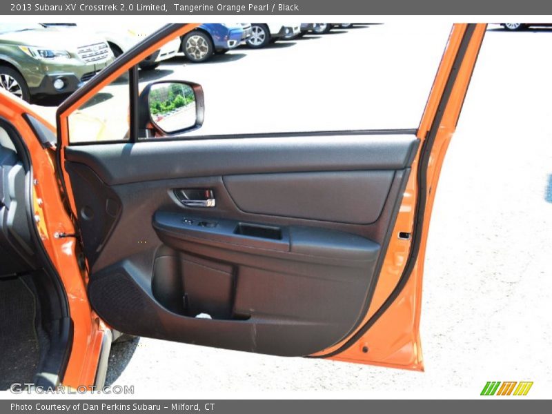 Tangerine Orange Pearl / Black 2013 Subaru XV Crosstrek 2.0 Limited