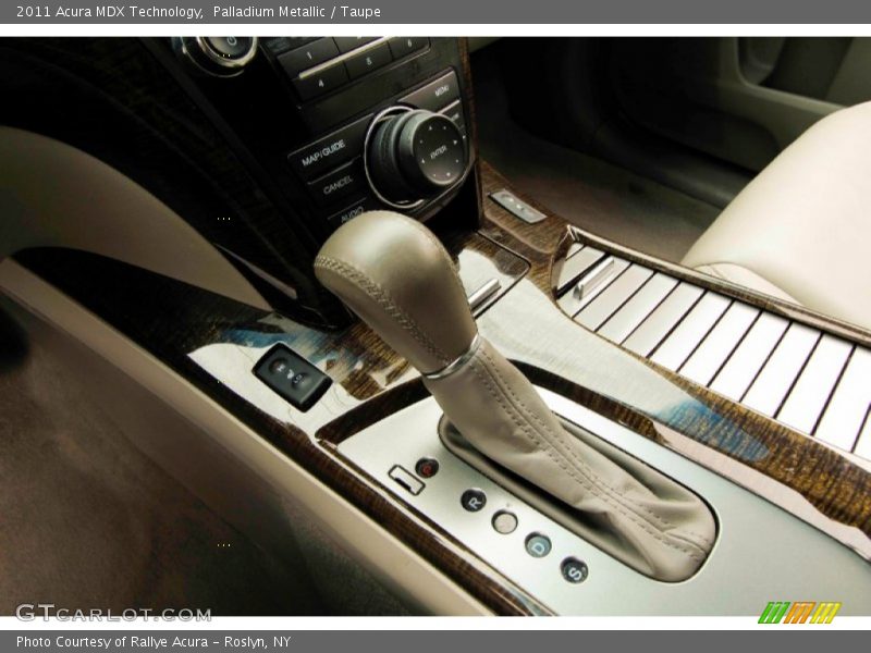 Palladium Metallic / Taupe 2011 Acura MDX Technology