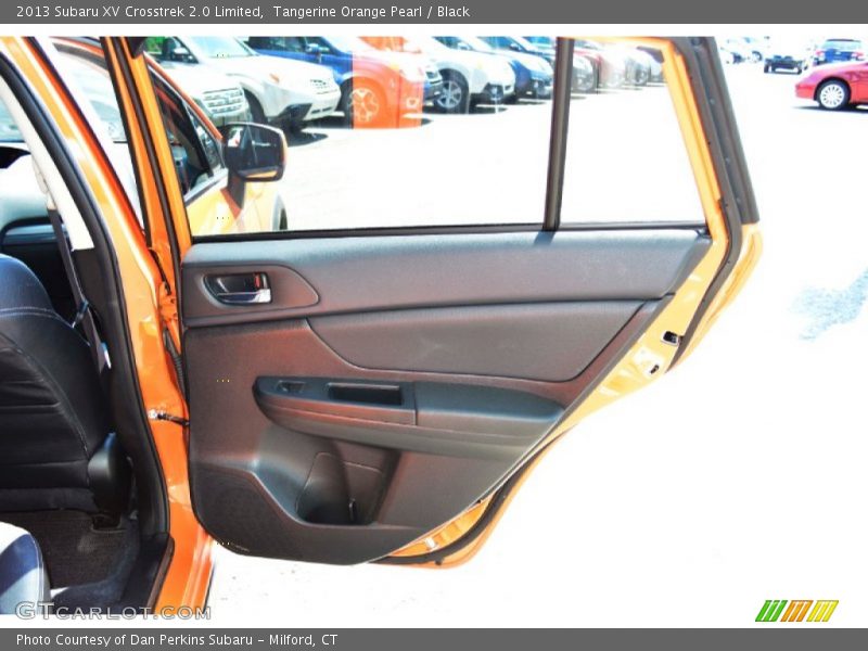 Tangerine Orange Pearl / Black 2013 Subaru XV Crosstrek 2.0 Limited