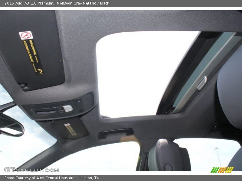 Monsoon Gray Metallic / Black 2015 Audi A3 1.8 Premium