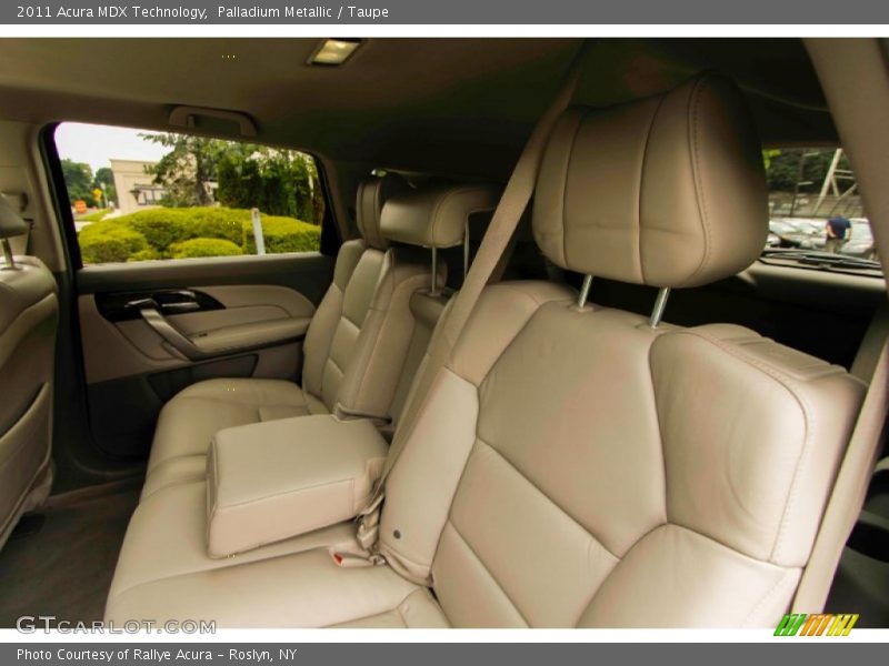 Palladium Metallic / Taupe 2011 Acura MDX Technology